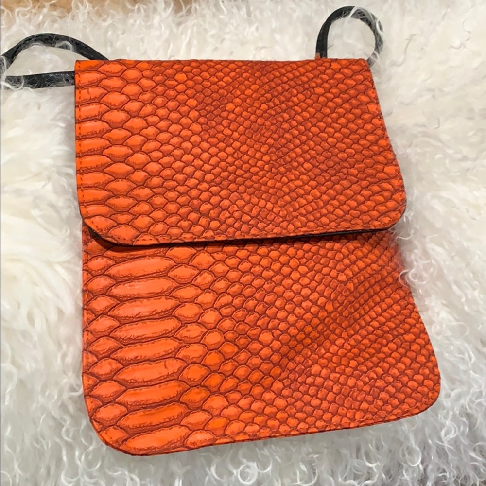 Orange Crossbody Purse